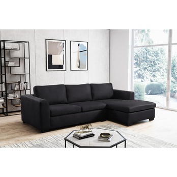 Sedacia súprava THUNDER pravá, čierna 1