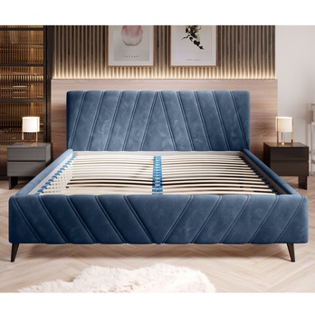 Posteľ TIA modrosivá, 180x200 cm 2