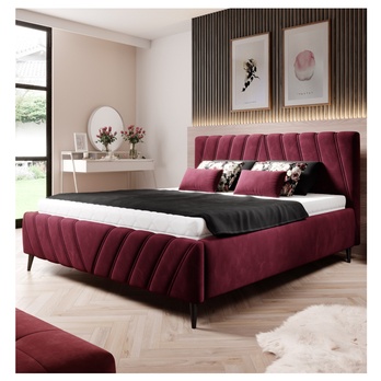 Posteľ TIA vínová, 140x200 cm 1