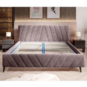 Posteľ TIA svetlofialová, 180x200 cm 2