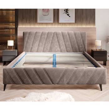 Posteľ TIA béžová, 160x200 cm 2