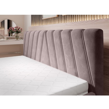 Posteľ TIA svetlofialová, 160x200 cm 4