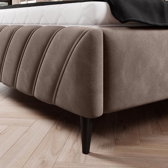 Posteľ TIA béžová, 140x200 cm 5