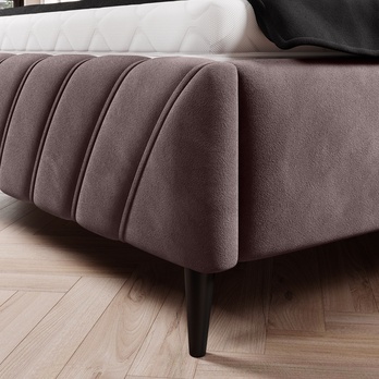 Posteľ TIA svetlofialová, 140x200 cm 5