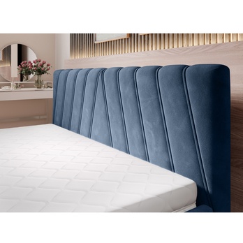 Posteľ TIA modrosivá, 140x200 cm 4