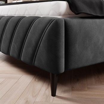 Posteľ TIA sivá, 140x200 cm 5