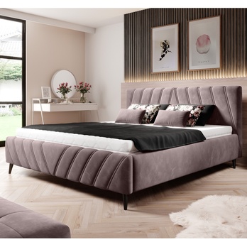 Posteľ TIA svetlofialová, 180x200 cm 3