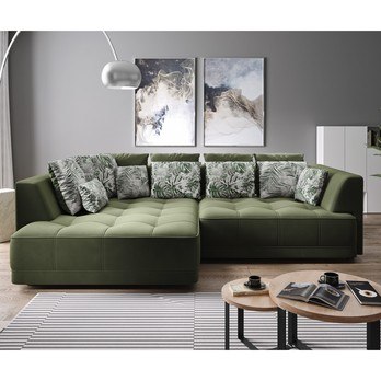 Sedacia súprava TIGA ľavá, zelená 1