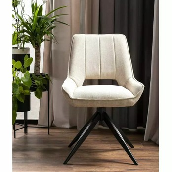 Jedálenská stolička TILLU krémová/čierna 1