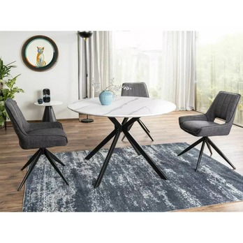 Jedálenská stolička TILLU svetlosivá 5