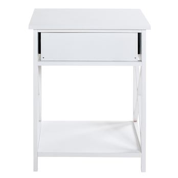 Prístavný stolík TIMMY biela 5