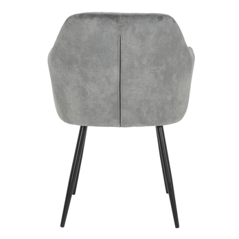 Jedálenská stolička TINA I S vintage sivá, sada 2 ks 5