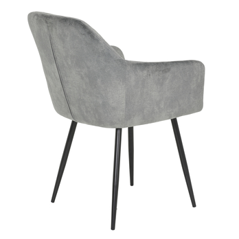 Jedálenská stolička TINA I S vintage sivá, sada 2 ks 6