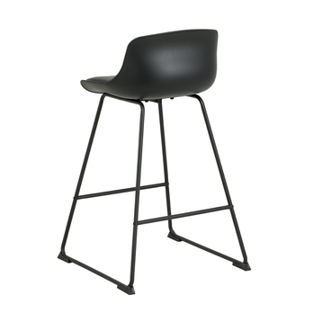 Barová stolička TINA II čierna, výška 84 cm 7