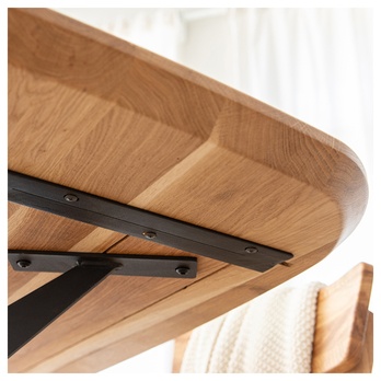 Jedálenský stôl TINA dub, 160x90 cm 4