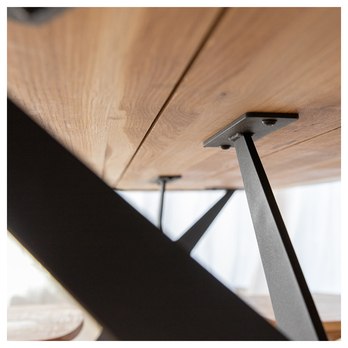 Jedálenský stôl TINA dub, 180x90 cm 5