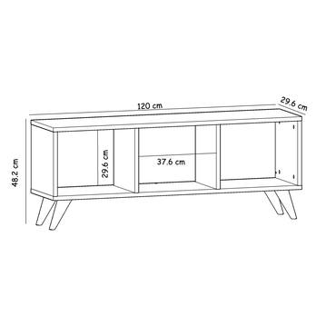 TV stolík TINA prírodná 6