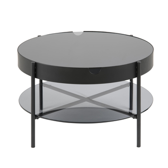 Konferenčný stolík TIPTON 2 sivá/matná čierna 3