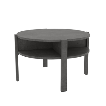 Konferenčný stolík TOBAGO betón/tmavosivá 2