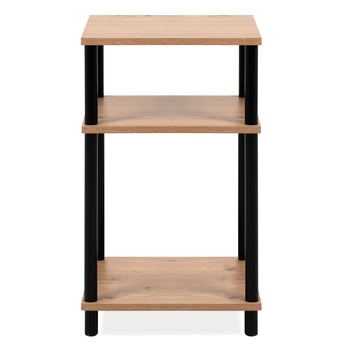 Prístavný stolík TOBI čierna/dub artisan 2