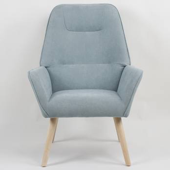 Kreslo TOBIAS modrá 1