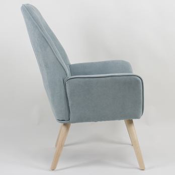 Kreslo TOBIAS modrá 2