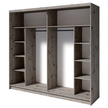 Šatníková skriňa TOGO dub wellington 2