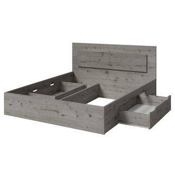 Posteľ TOGO dub wellington, 160x200 cm 2