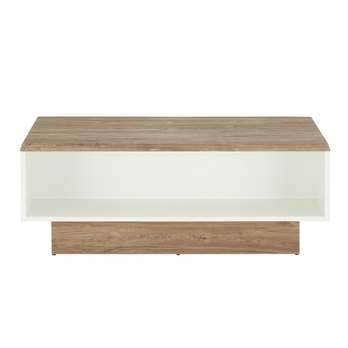 Konferenčný stolík TOLEDO biela/dub stirling 1