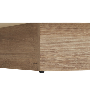 Konferenčný stolík TOLEDO biela/dub stirling 4