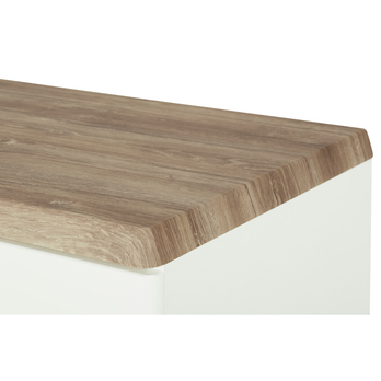 Komoda TOLEDO biela/dub stirling 6