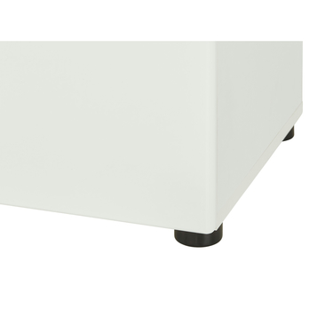 Komoda TOLEDO biela/dub stirling 8