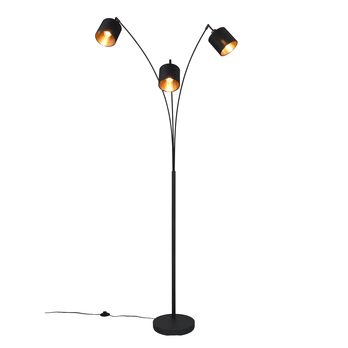 Stojacia lampa TOMMY čierna 2