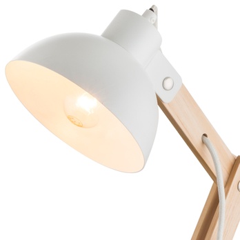 Stolná lampa TONGARIRO biela 3