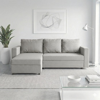 Sedací souprava TOP-L MAKALU svetlobéžová 1