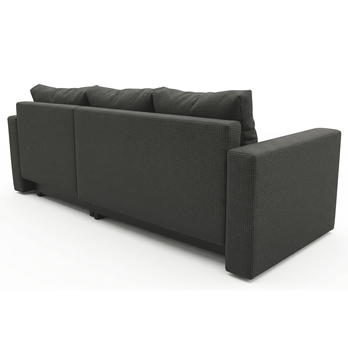 Sedací souprava TOP-L MAKALU tmavosivá 3