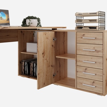 Písací stôl TOP dub artisan 2