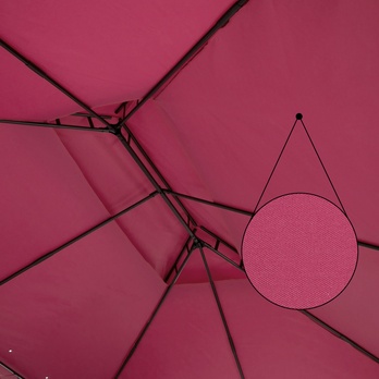 Záhradný altán TOPAS červená 1