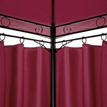 Záhradný altán TOPAS červená 2