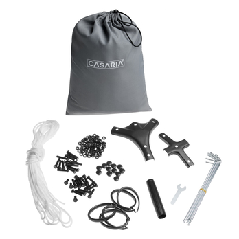 Záhradný altán TOPAS červená 9