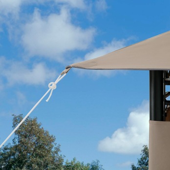 Záhradný altán TOPAS sivá 8