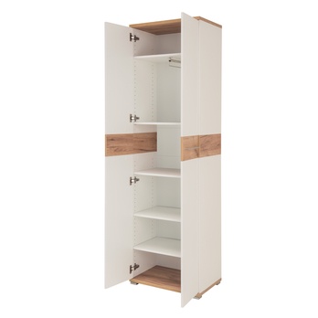 Predsieňová skriňa TOPIX dub/biela 1