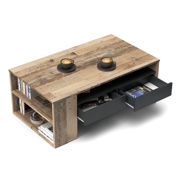 Konferenčný stolík TOREY old style svetlá/matera 2