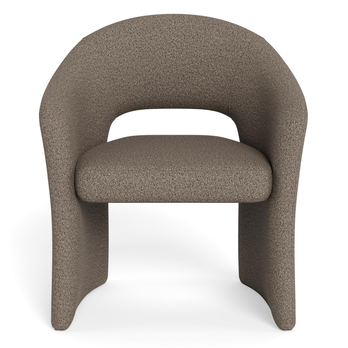 Jedálenská stolička TORI sivohnedá 2