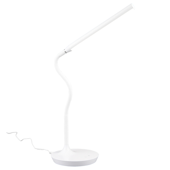 Stolná LED lampa TORO biela 1