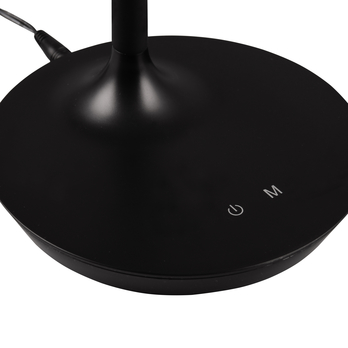 Stolná LED lampa TORO čierna 12