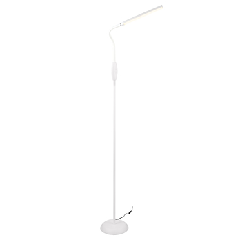 Stojacia LED lampa TORO biela 1