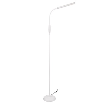 Stojacia LED lampa TORO biela 4