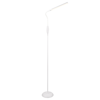 Stojacia LED lampa TORO biela 7