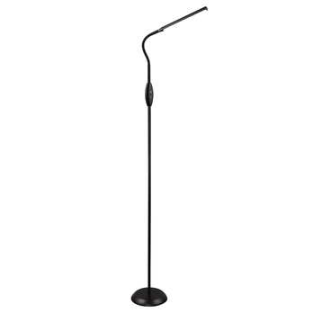 Stojacia LED lampa TORO čierna 11
